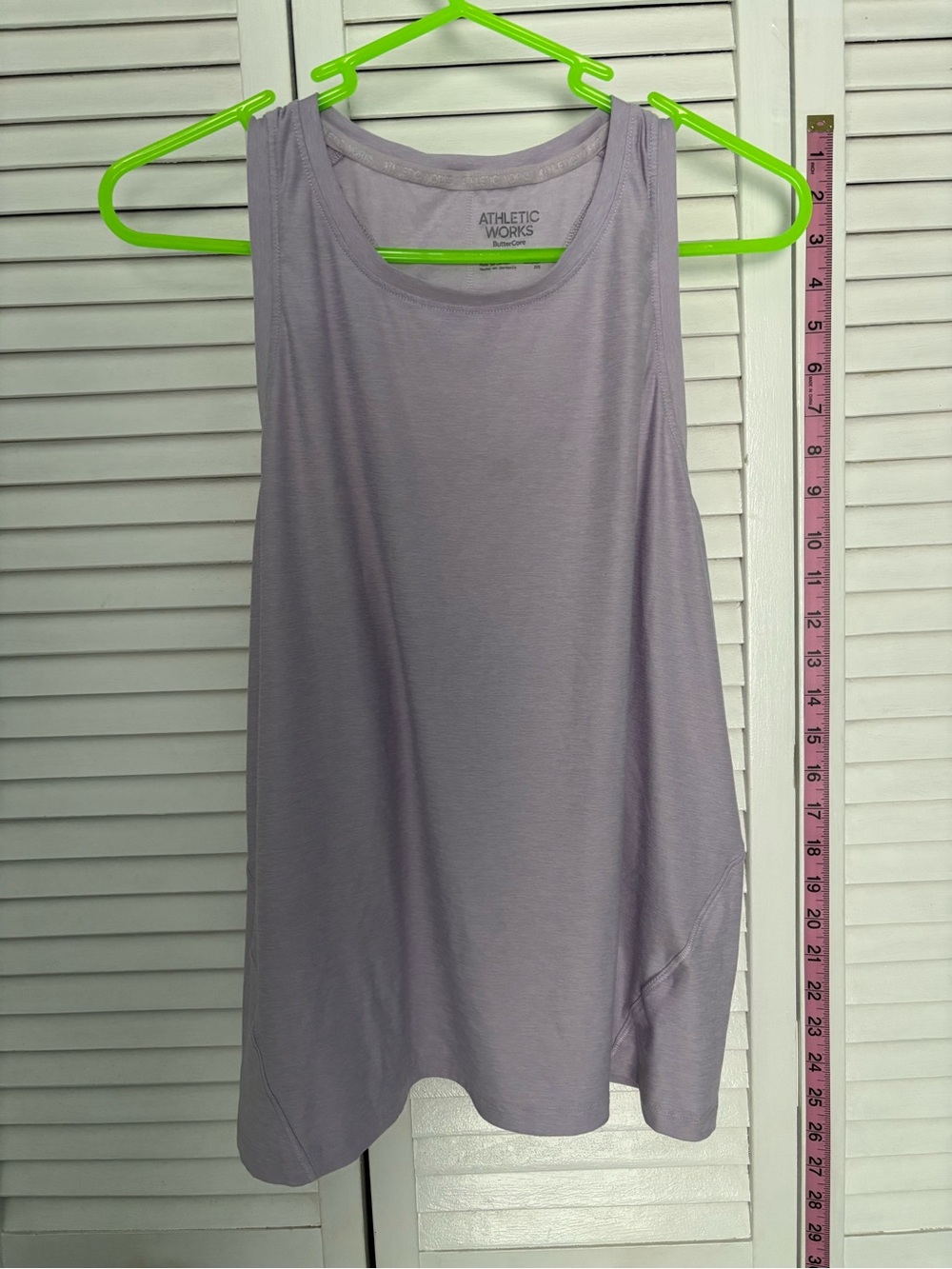 Athletic Works Light Lavender Women's Athletic Tank